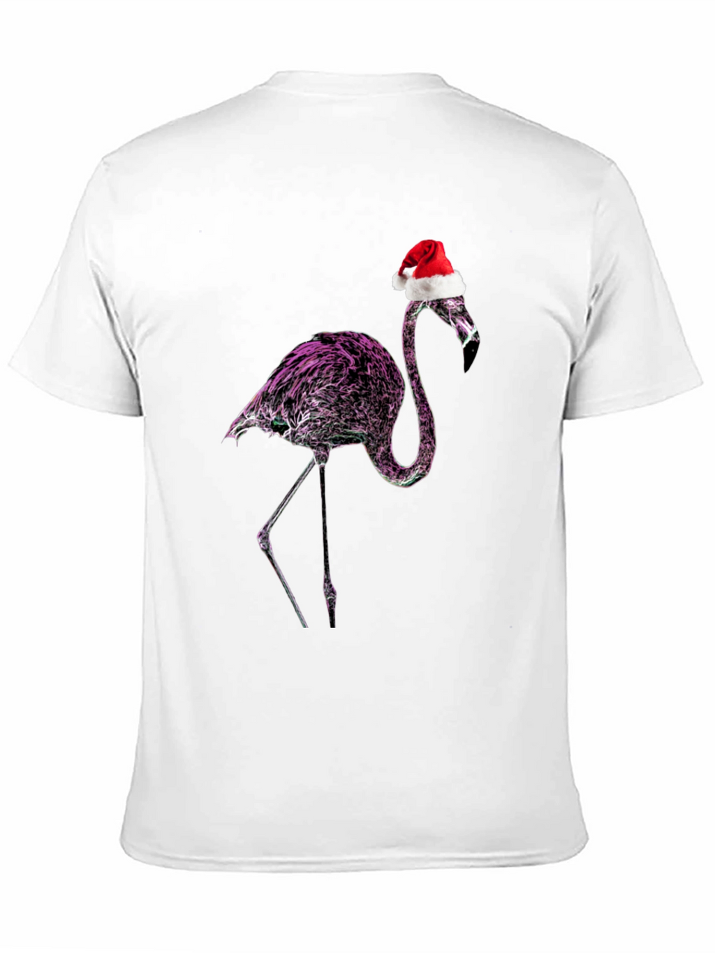 Flamingo Santa T-Shirt
