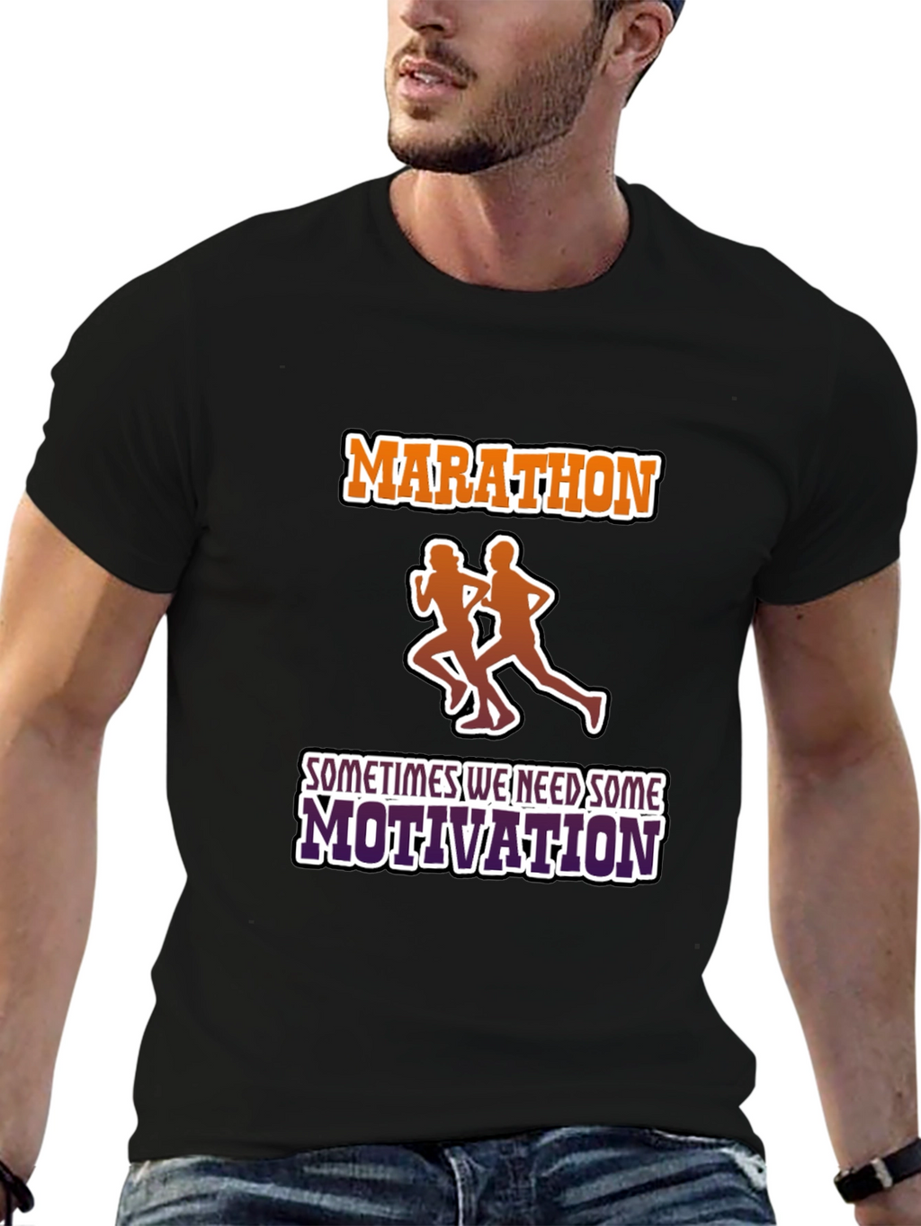 Marathon Motivation T-Shirt Running Tee