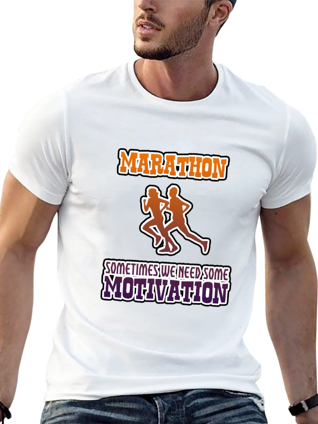 Marathon Motivation T-Shirt Running Tee