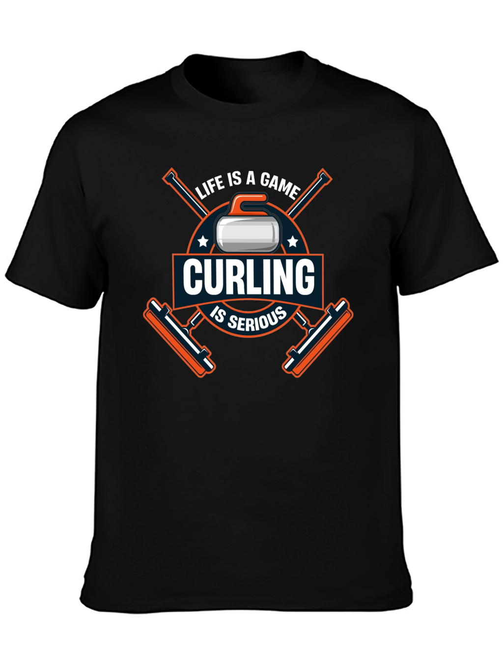 Curling Is Serious T-Shirt
