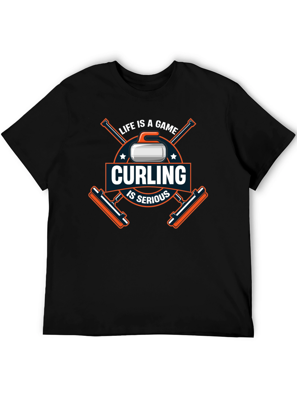 Curling Is Serious T-Shirt