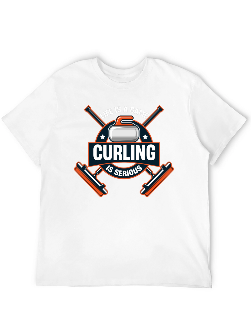 Curling Is Serious T-Shirt