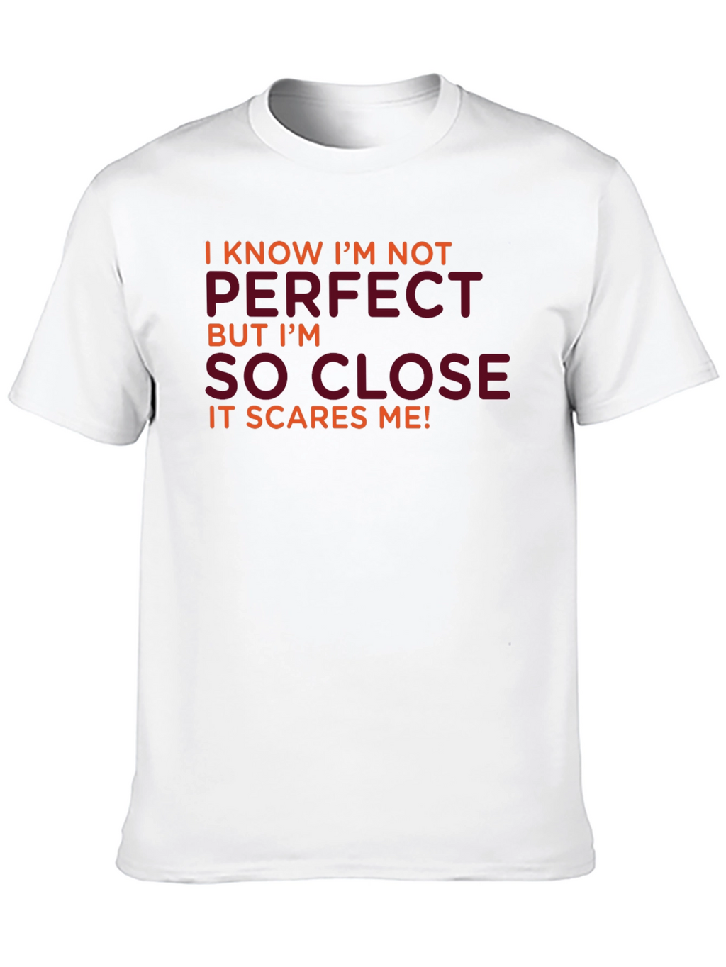 Funny Sarcastic T-Shirt - Close to Perfect
