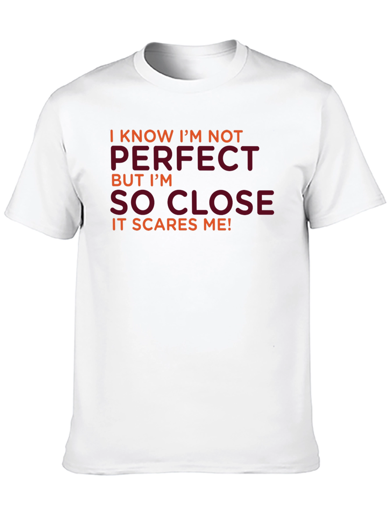 Funny Sarcastic T-Shirt - Close to Perfect