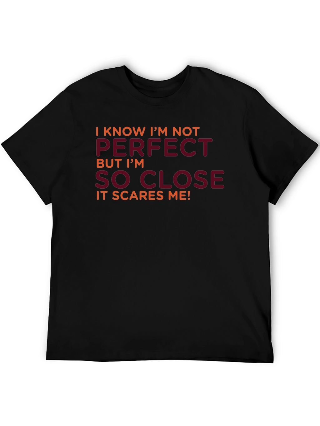 Funny Sarcastic T-Shirt - Close to Perfect