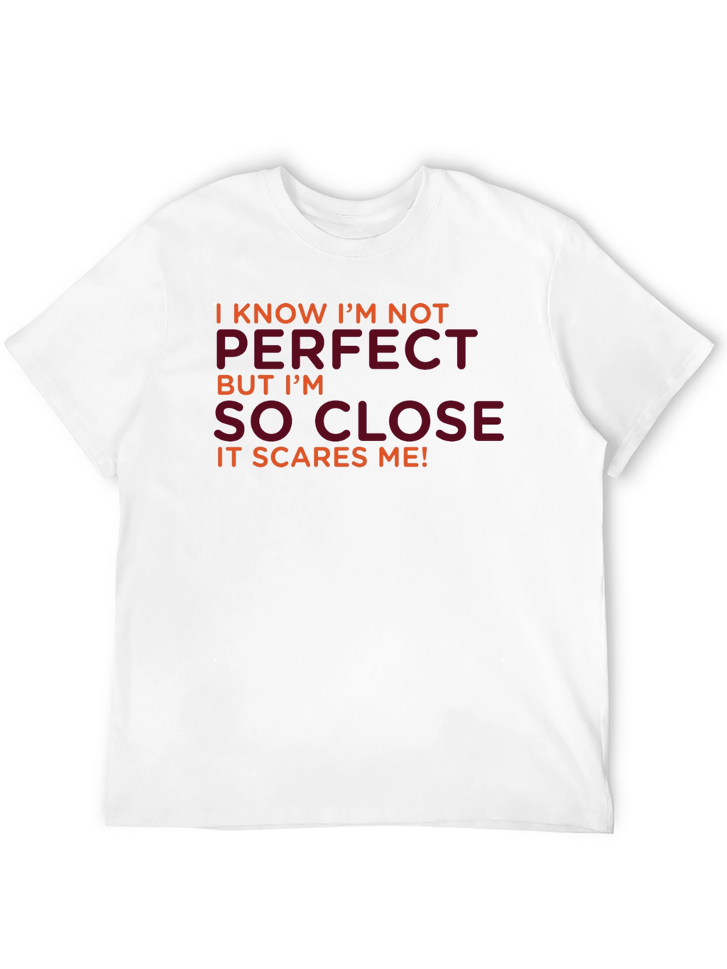 Funny Sarcastic T-Shirt - Close to Perfect