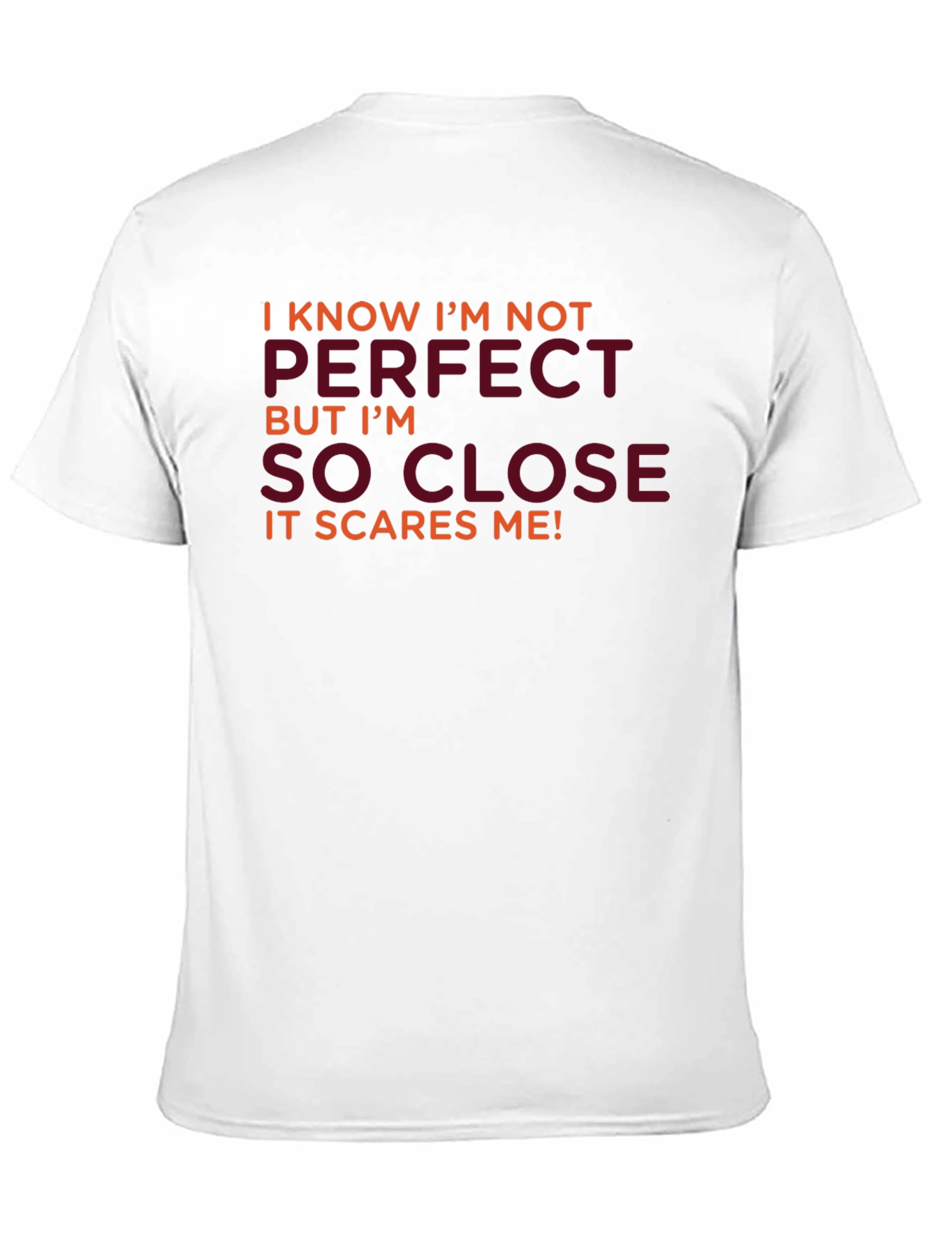 Funny Sarcastic T-Shirt - Close to Perfect