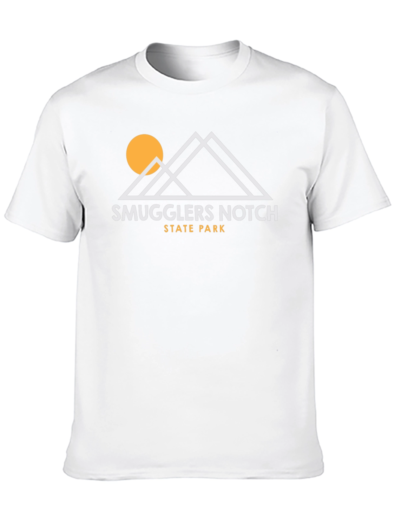 Smugglers Notch State Park Black T-Shirt