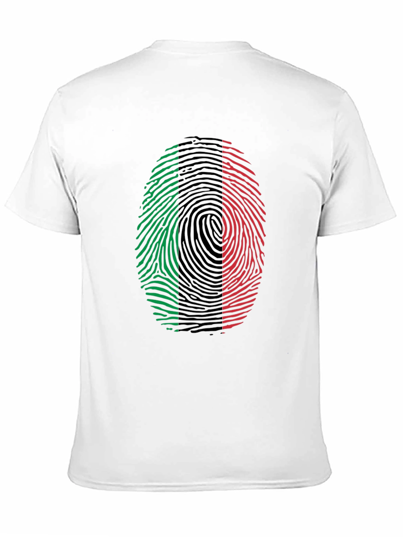 Pan-African Fingerprint Pride T-Shirt