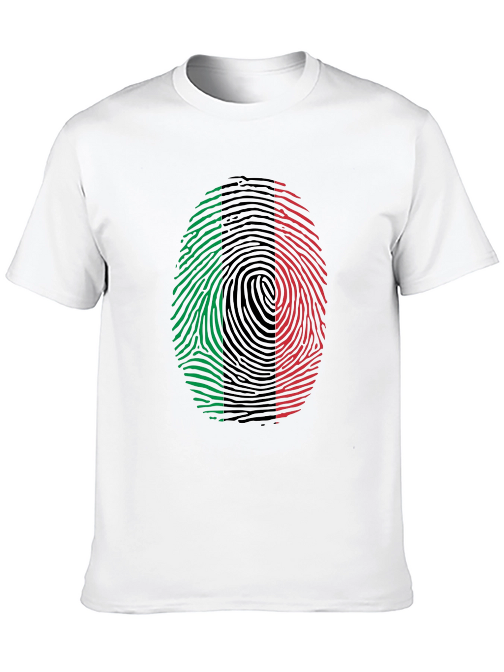 Pan-African Fingerprint Pride T-Shirt