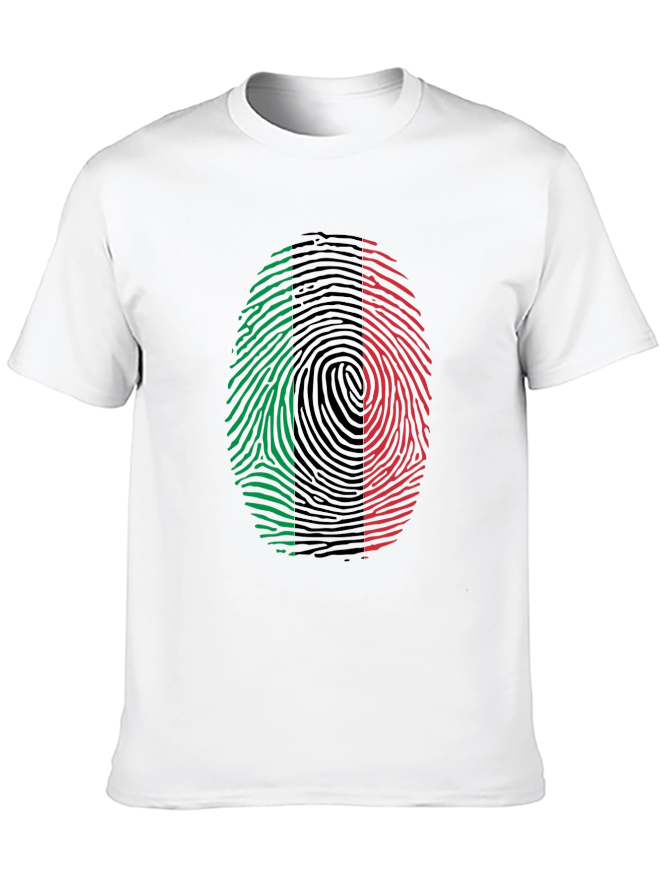 Pan-African Fingerprint Pride T-Shirt