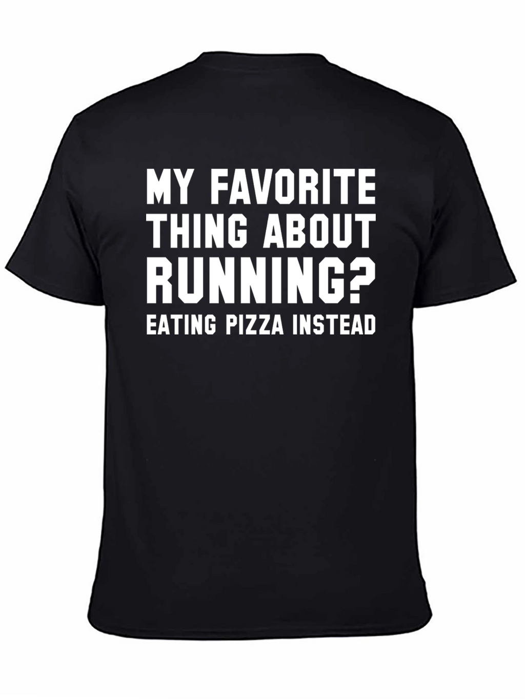 Funny Running Pizza T-Shirt