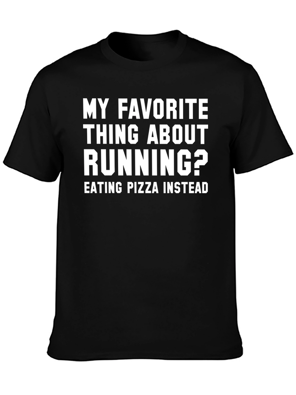 Funny Running Pizza T-Shirt