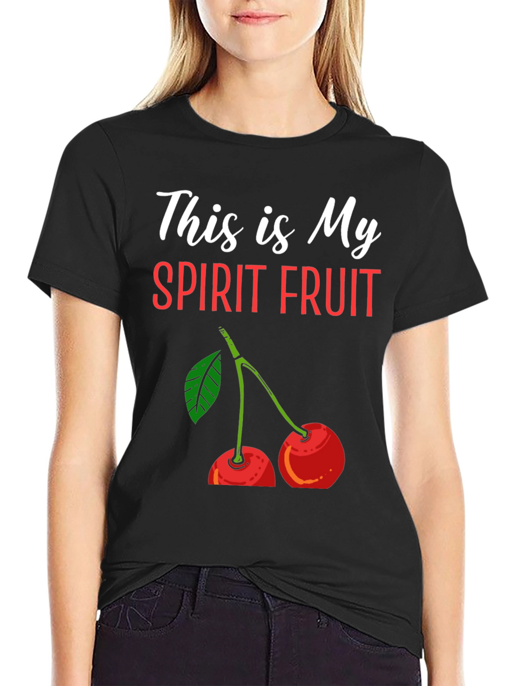 My Spirit Fruit Cherry Graphic Tee