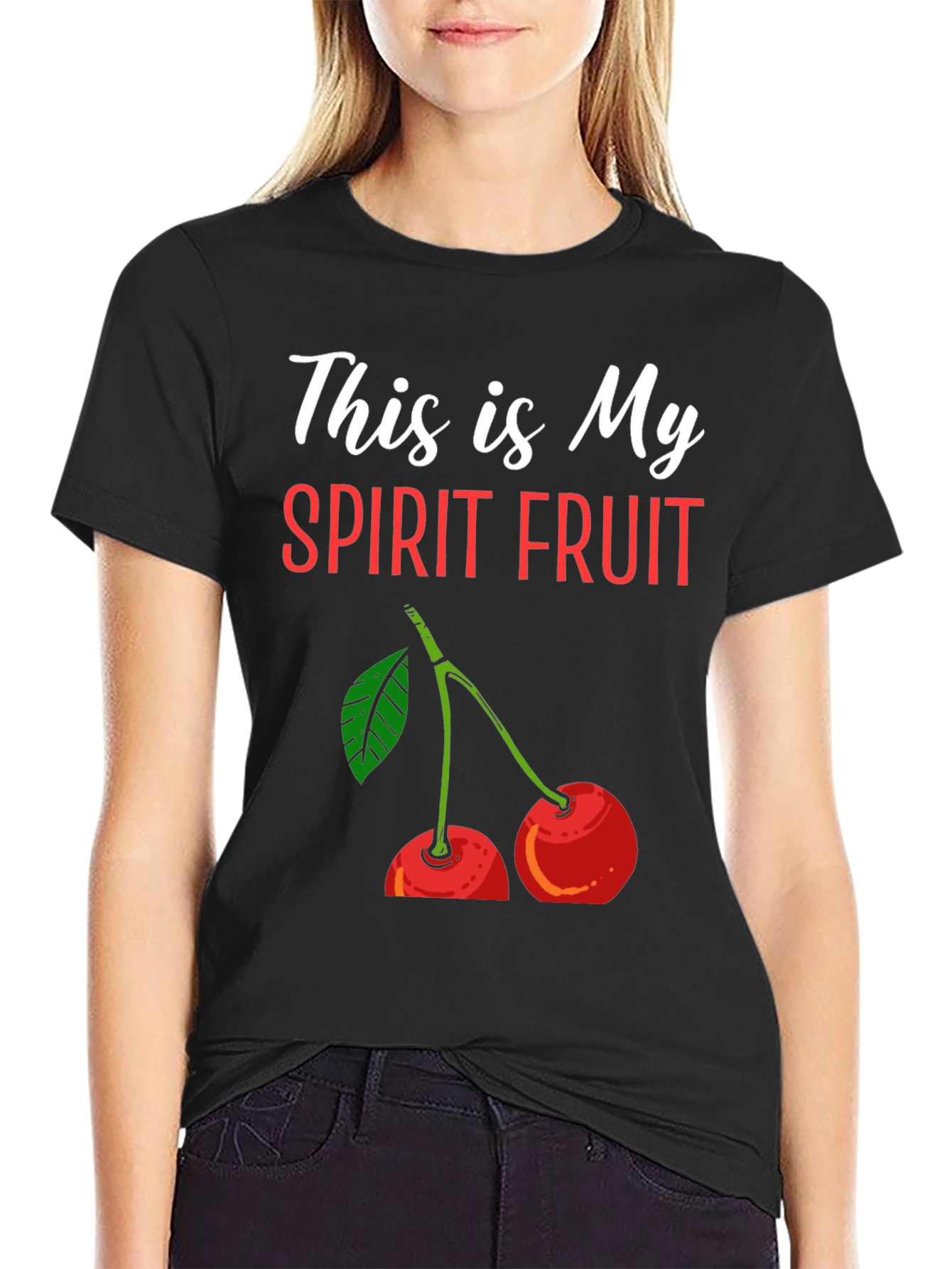 My Spirit Fruit Cherry Graphic Tee