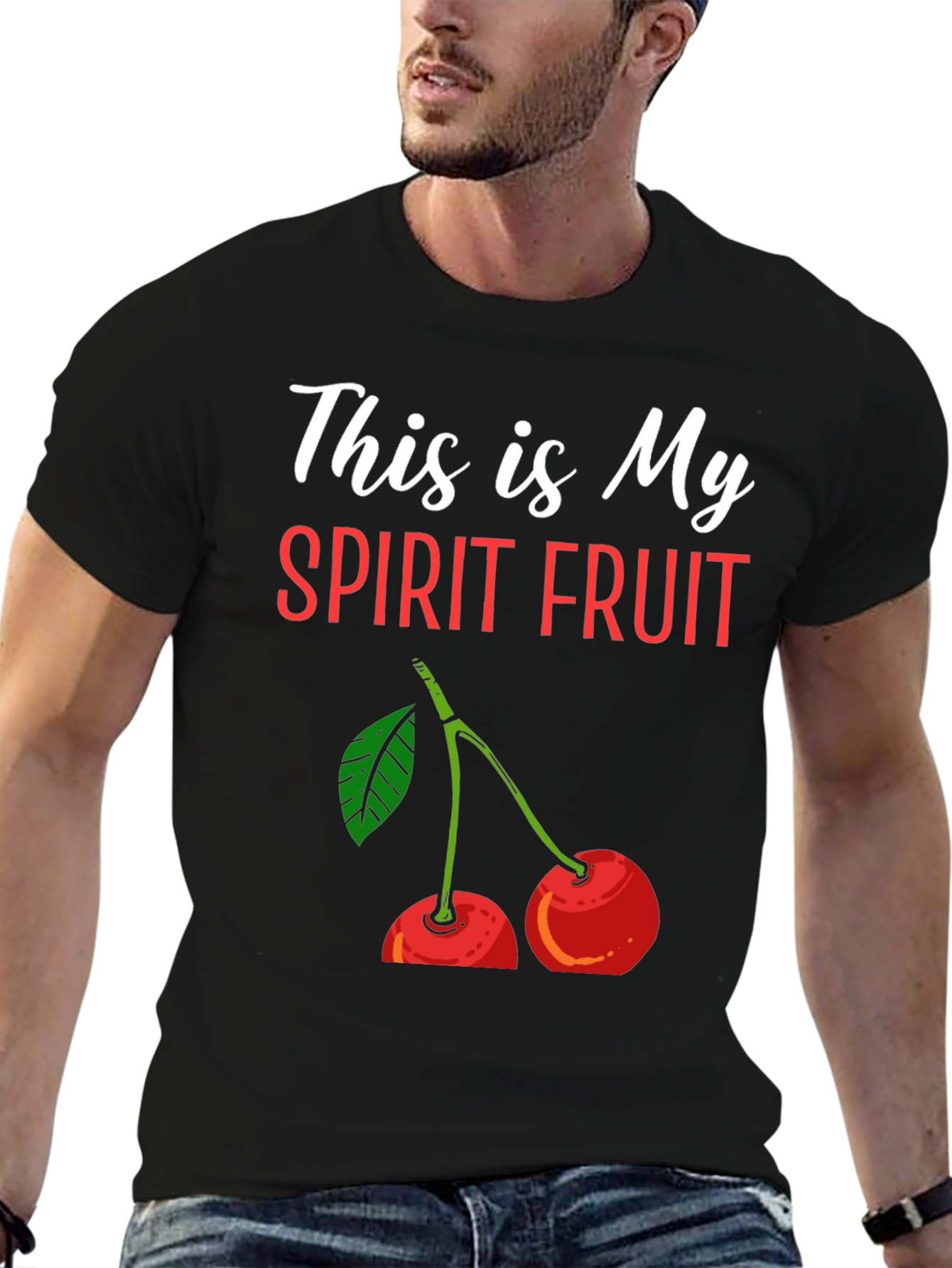 My Spirit Fruit Cherry Graphic Tee
