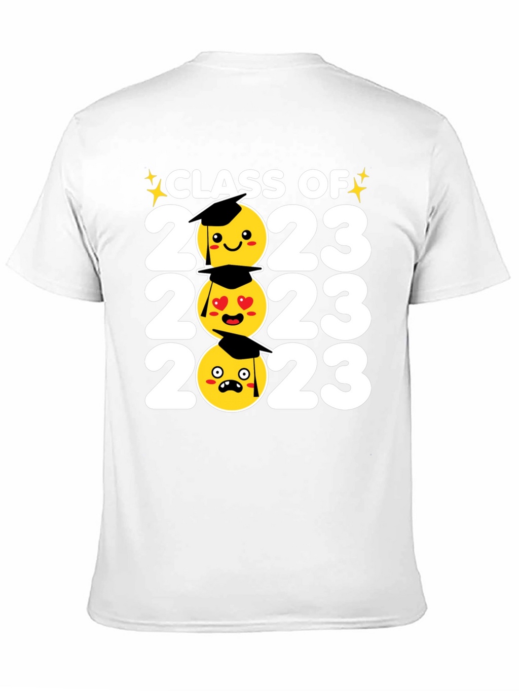 Class of 2023 Emoji Graduation T-Shirt