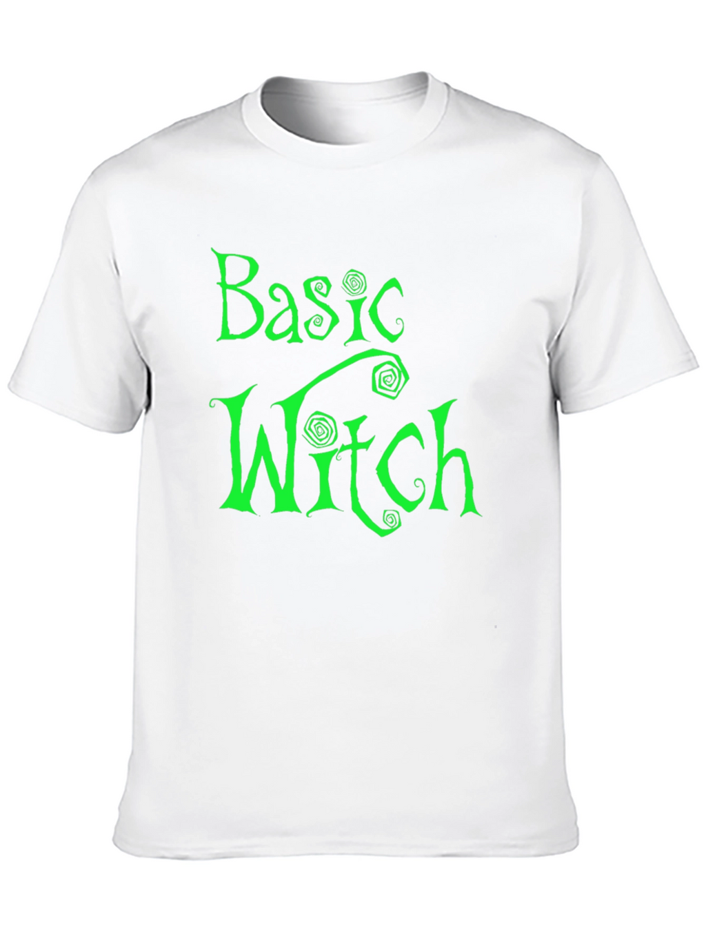 Basic Witch Graphic Tee - Halloween Humor