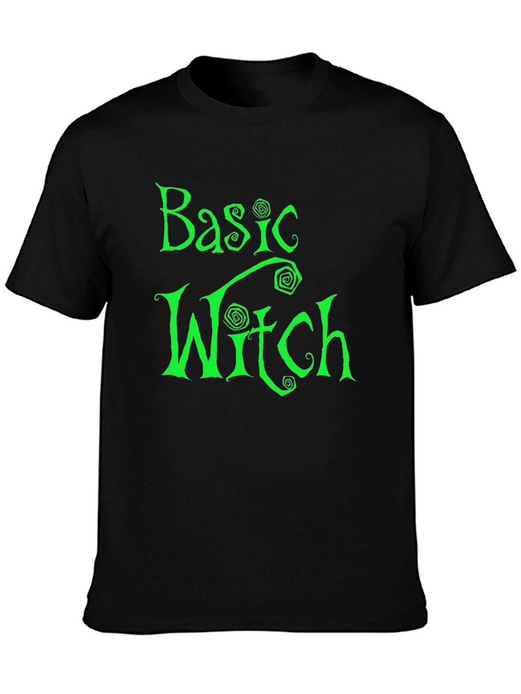Basic Witch Graphic Tee - Halloween Humor