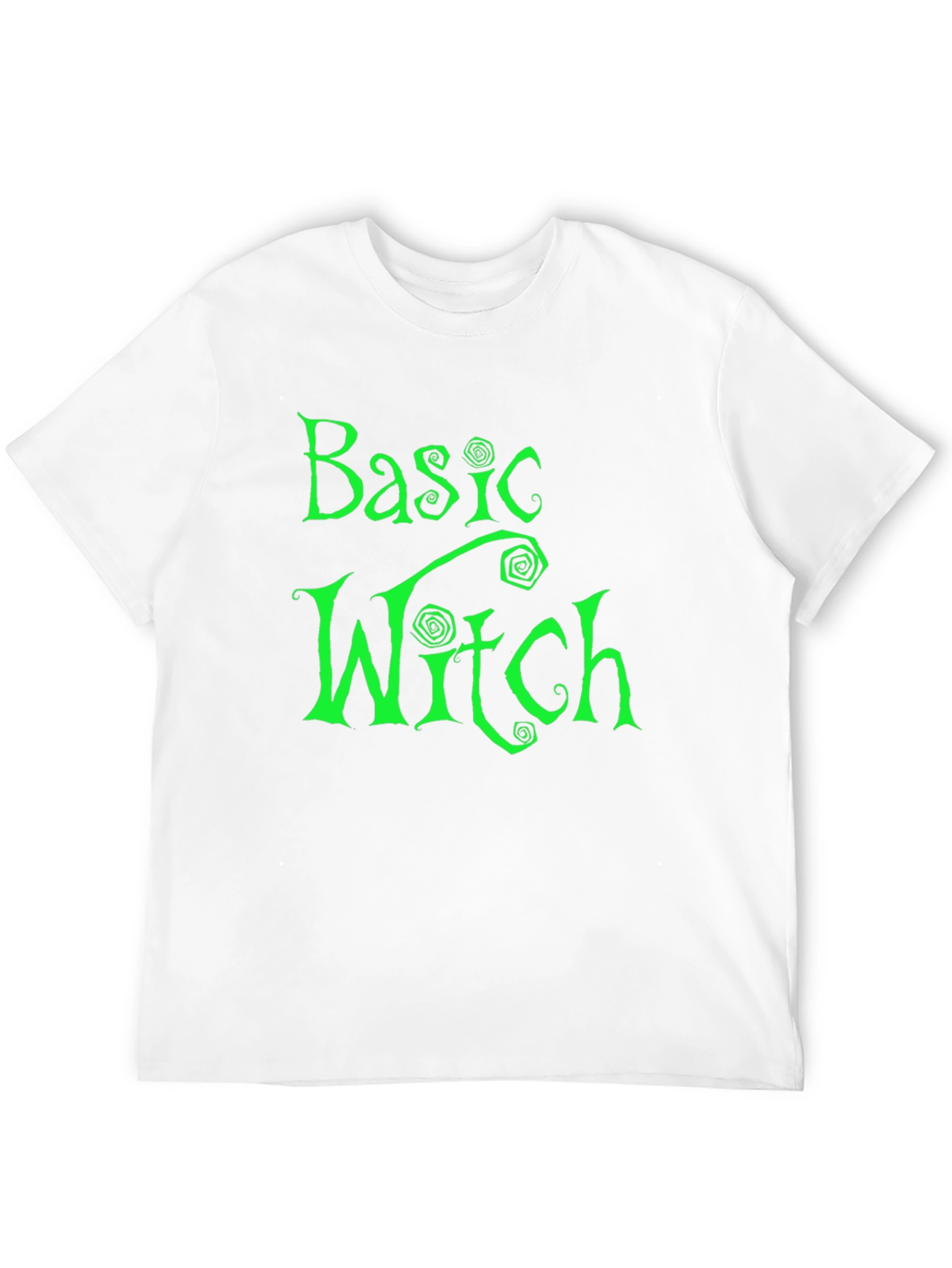 Basic Witch Graphic Tee - Halloween Humor