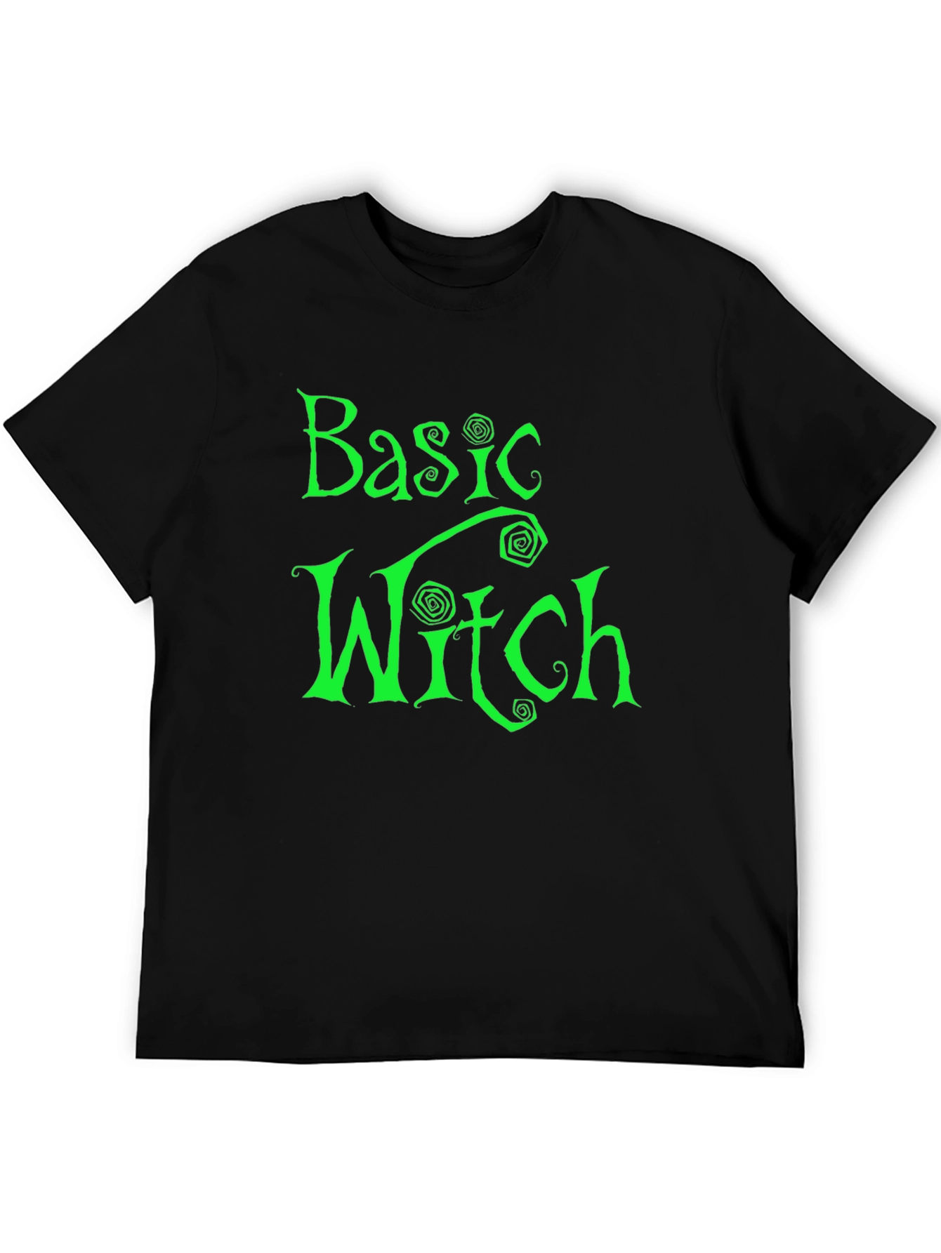 Basic Witch Graphic Tee - Halloween Humor