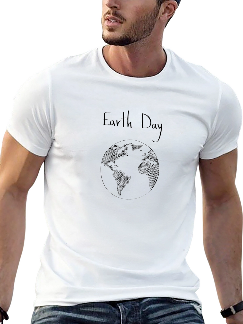 Earth Day T-Shirt - Globe Graphic Tee