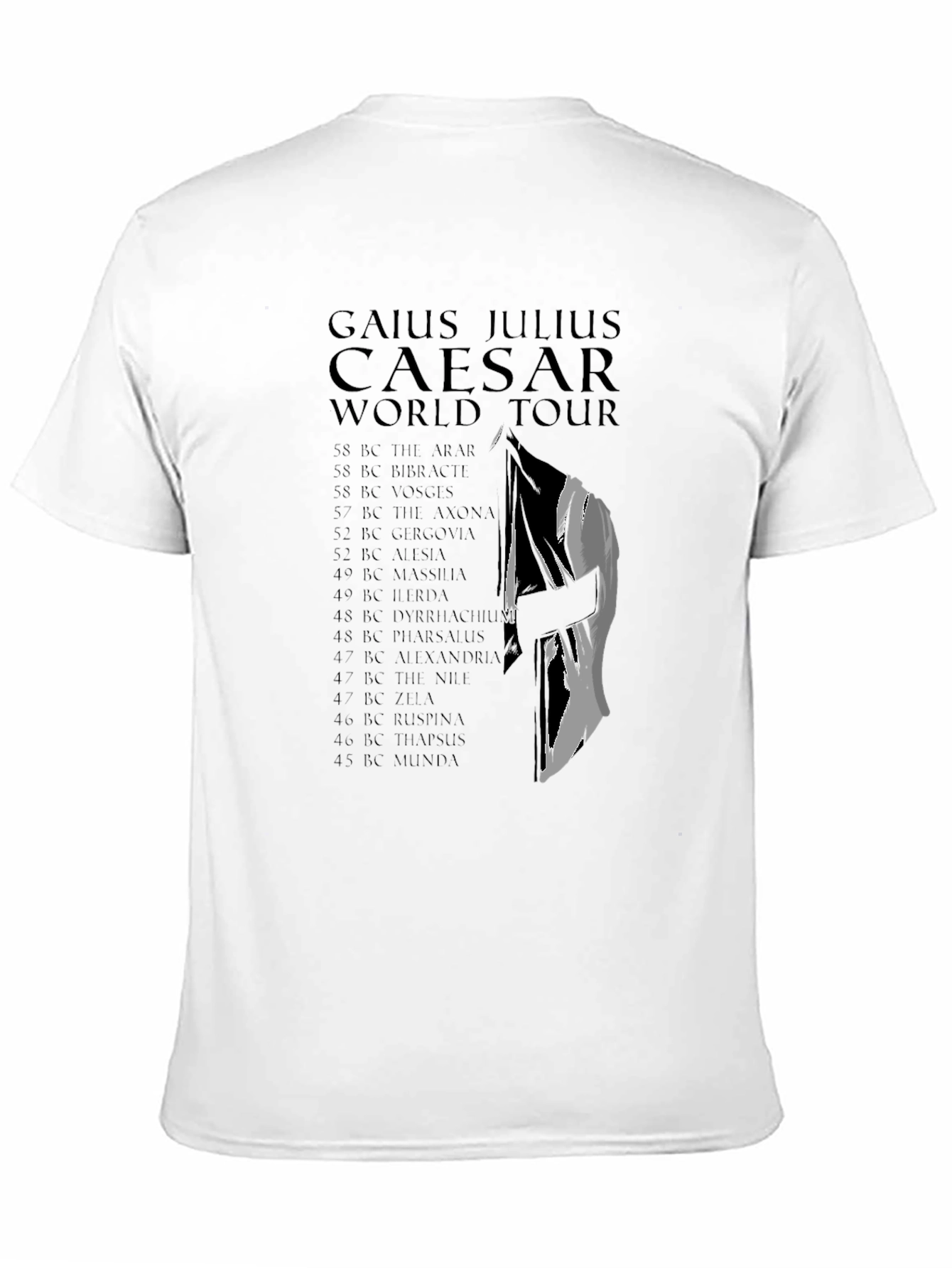 Gaius Julius Caesar World Tour T-Shirt