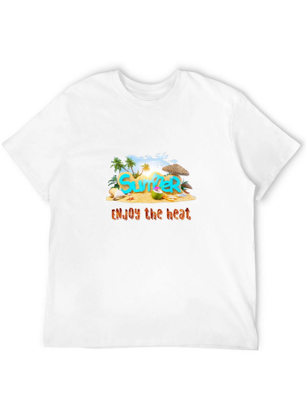 Summer Beach T-Shirt Enjoy the Heat