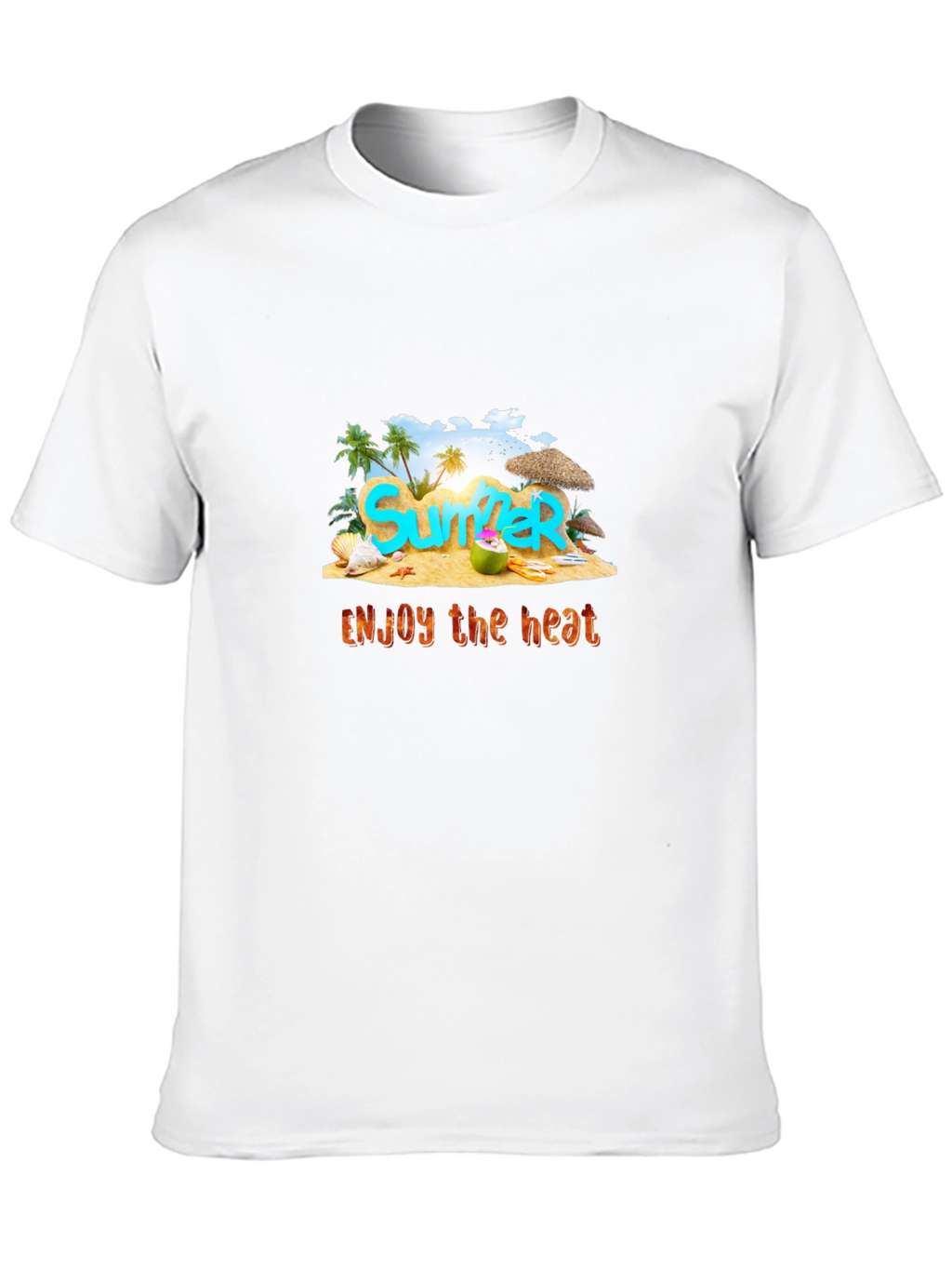 Summer Beach T-Shirt Enjoy the Heat