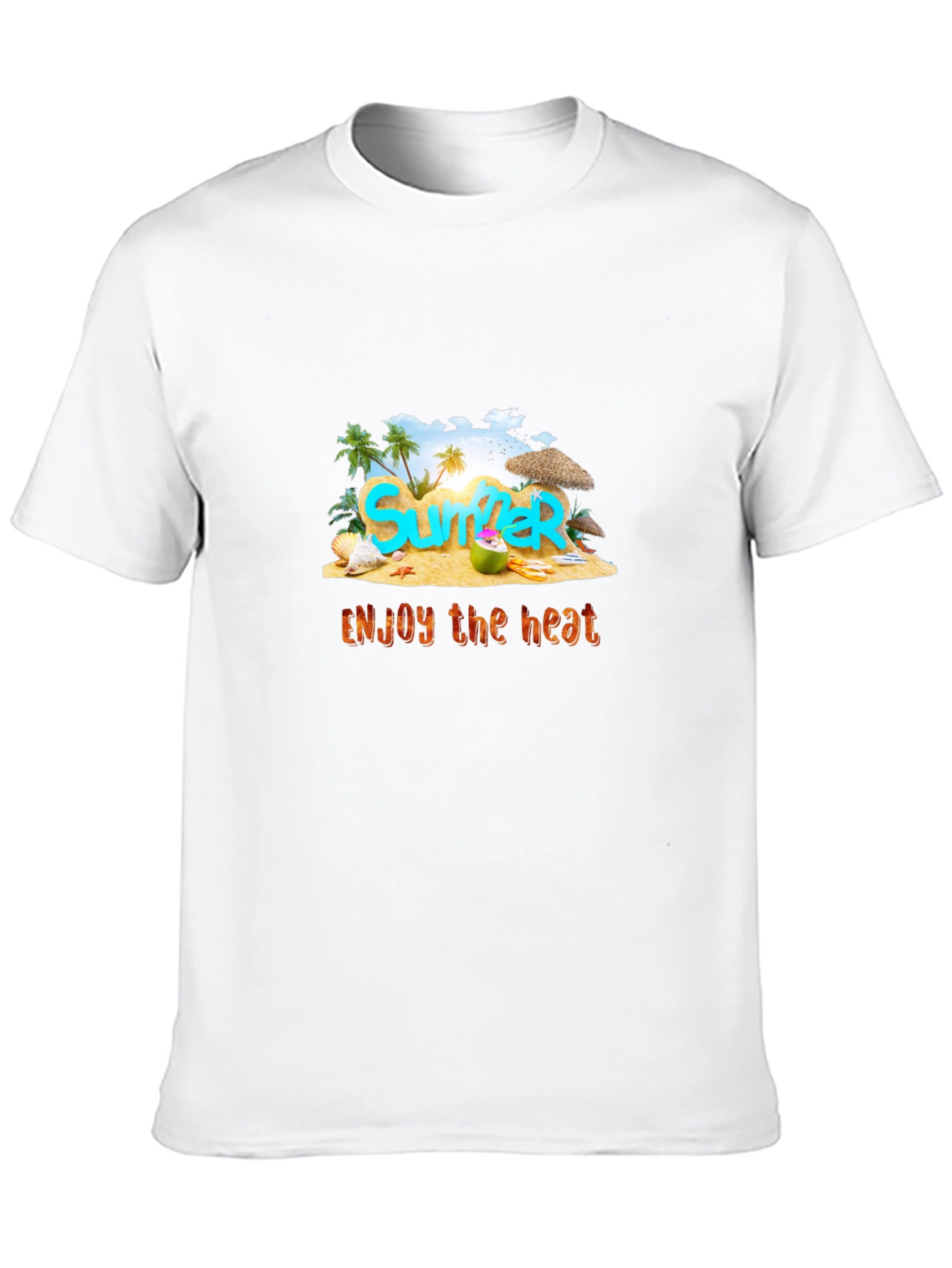 Summer Beach T-Shirt Enjoy the Heat