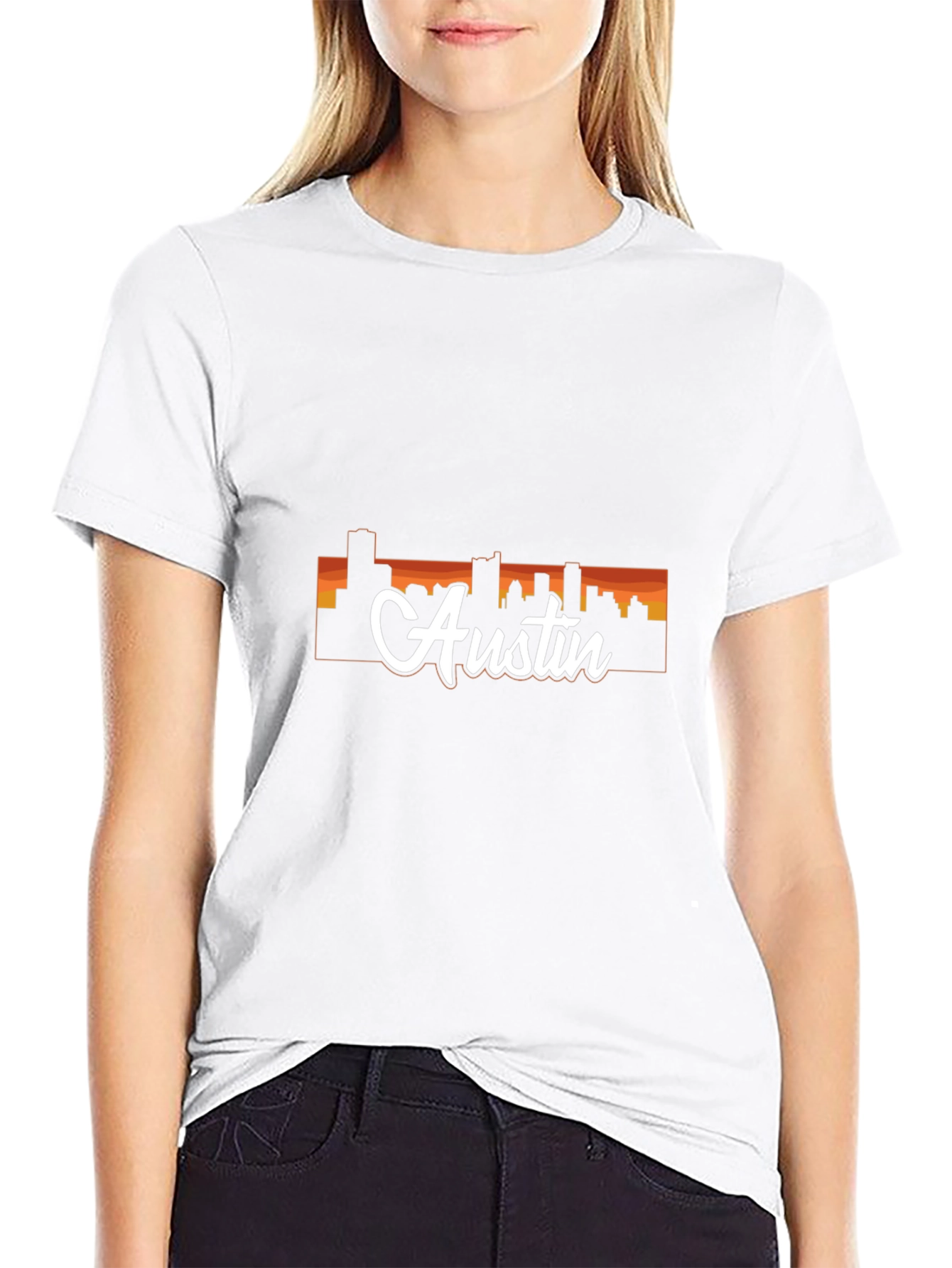 Austin Skyline Graphic T-Shirt