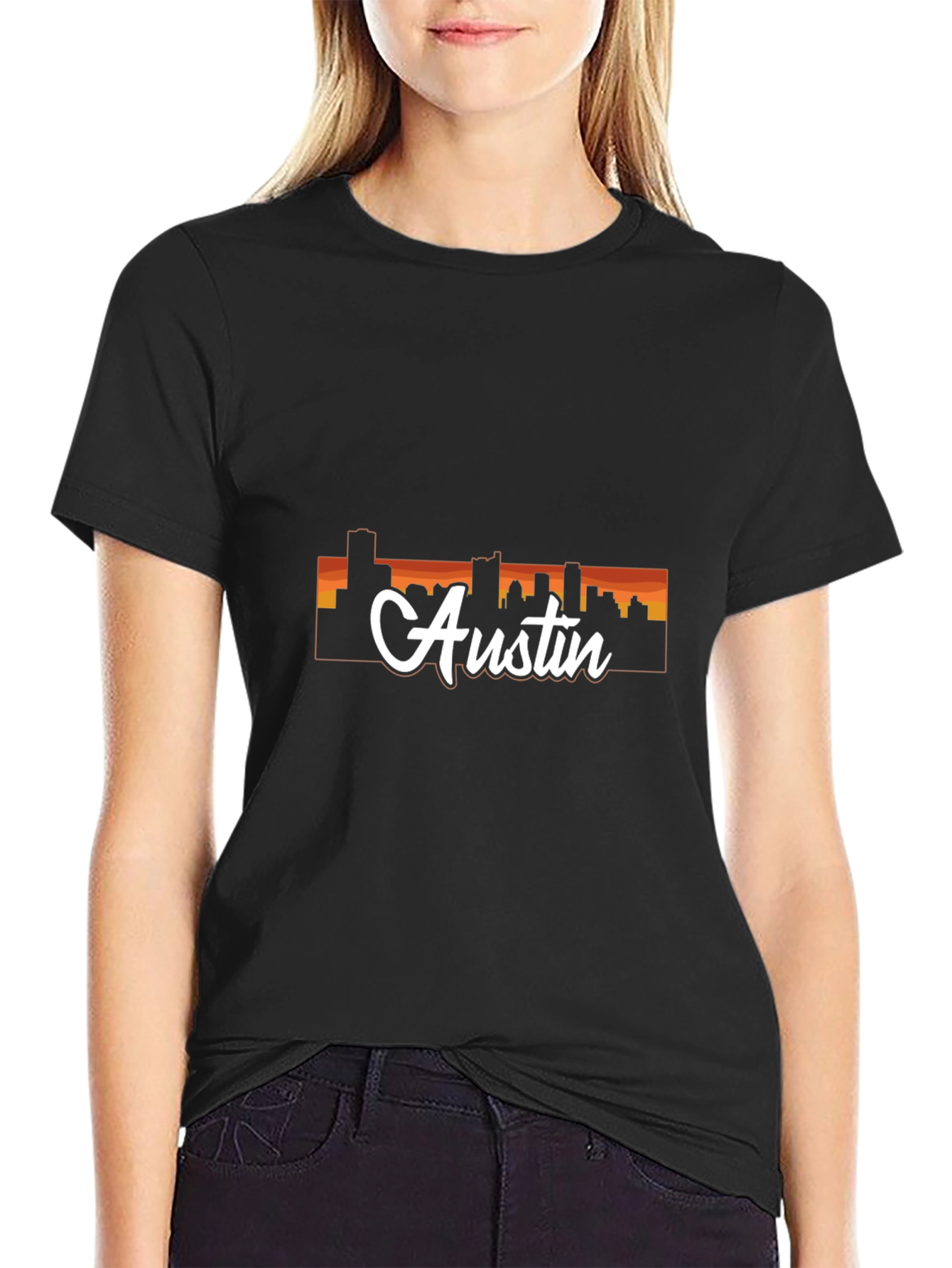 Austin Skyline Graphic T-Shirt