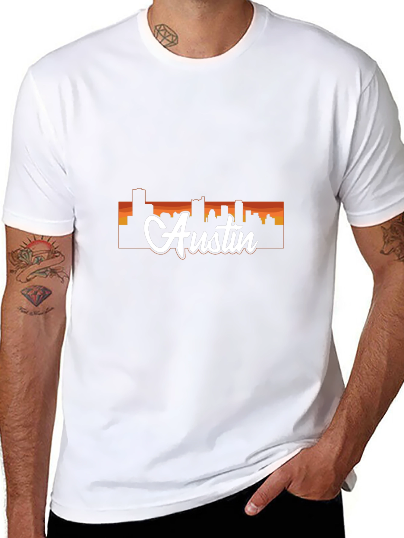 Austin Skyline Graphic T-Shirt