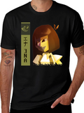 Ena T-Shirt - Geometric Character Design