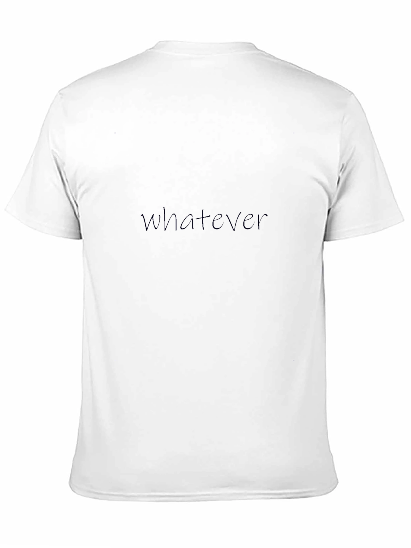Whatever Black T-Shirt