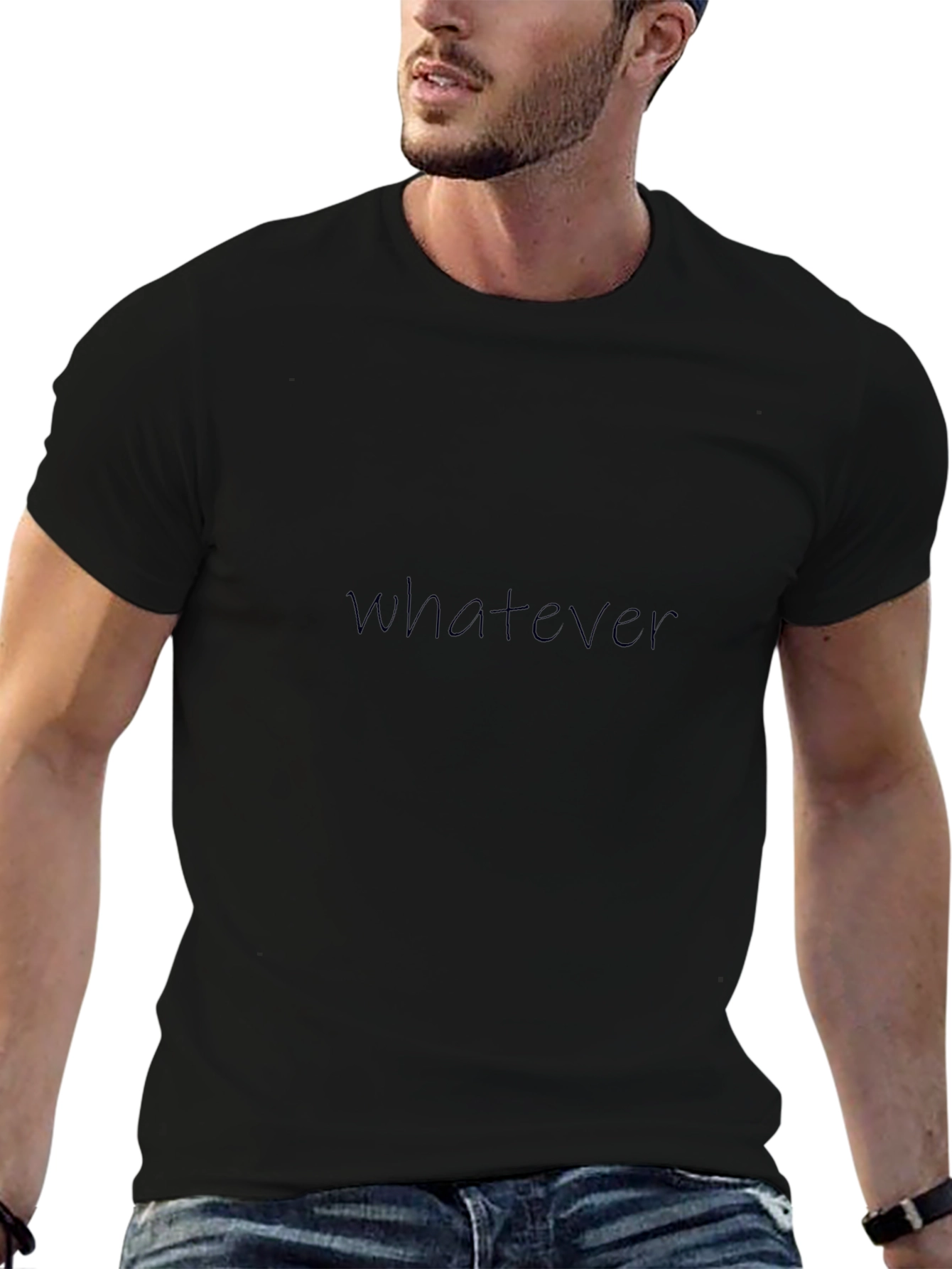 Whatever Black T-Shirt