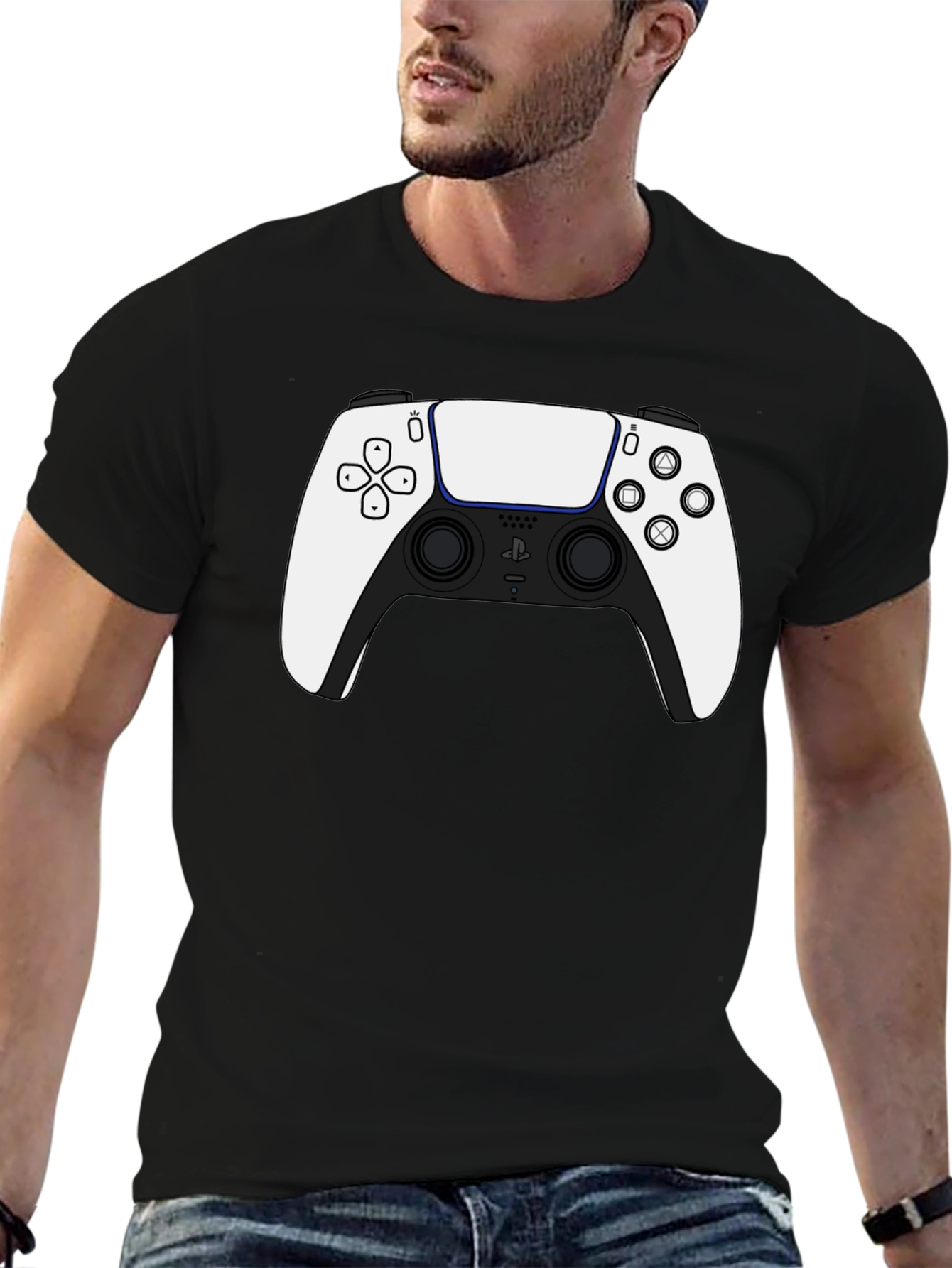 Gaming T-Shirt: Playstation 5 Controller Design