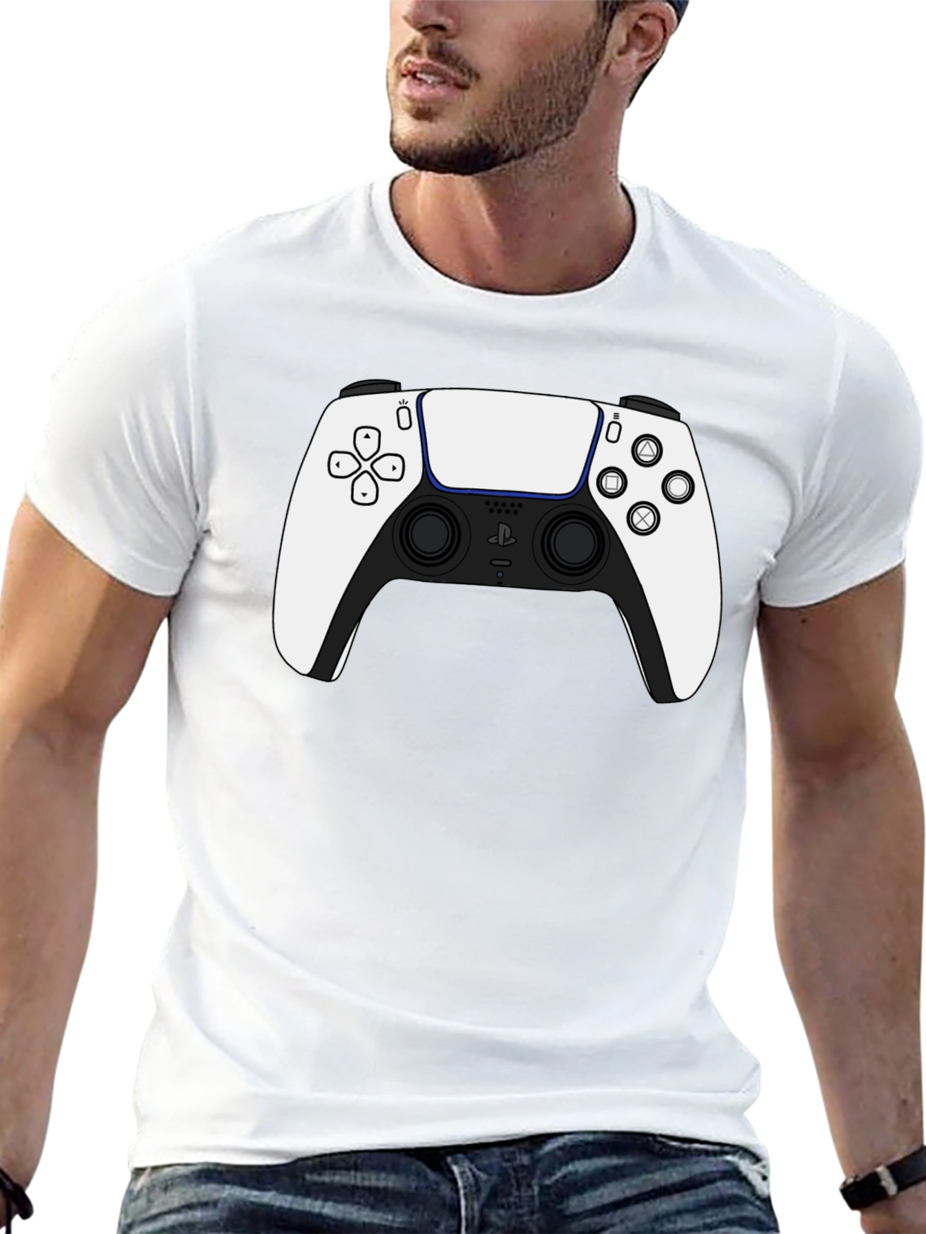 Gaming T-Shirt: Playstation 5 Controller Design