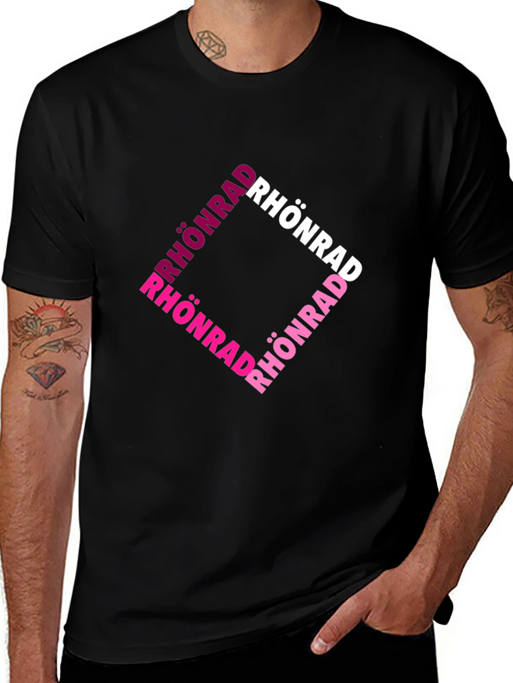 Rhonrad Graphic Tee - Black