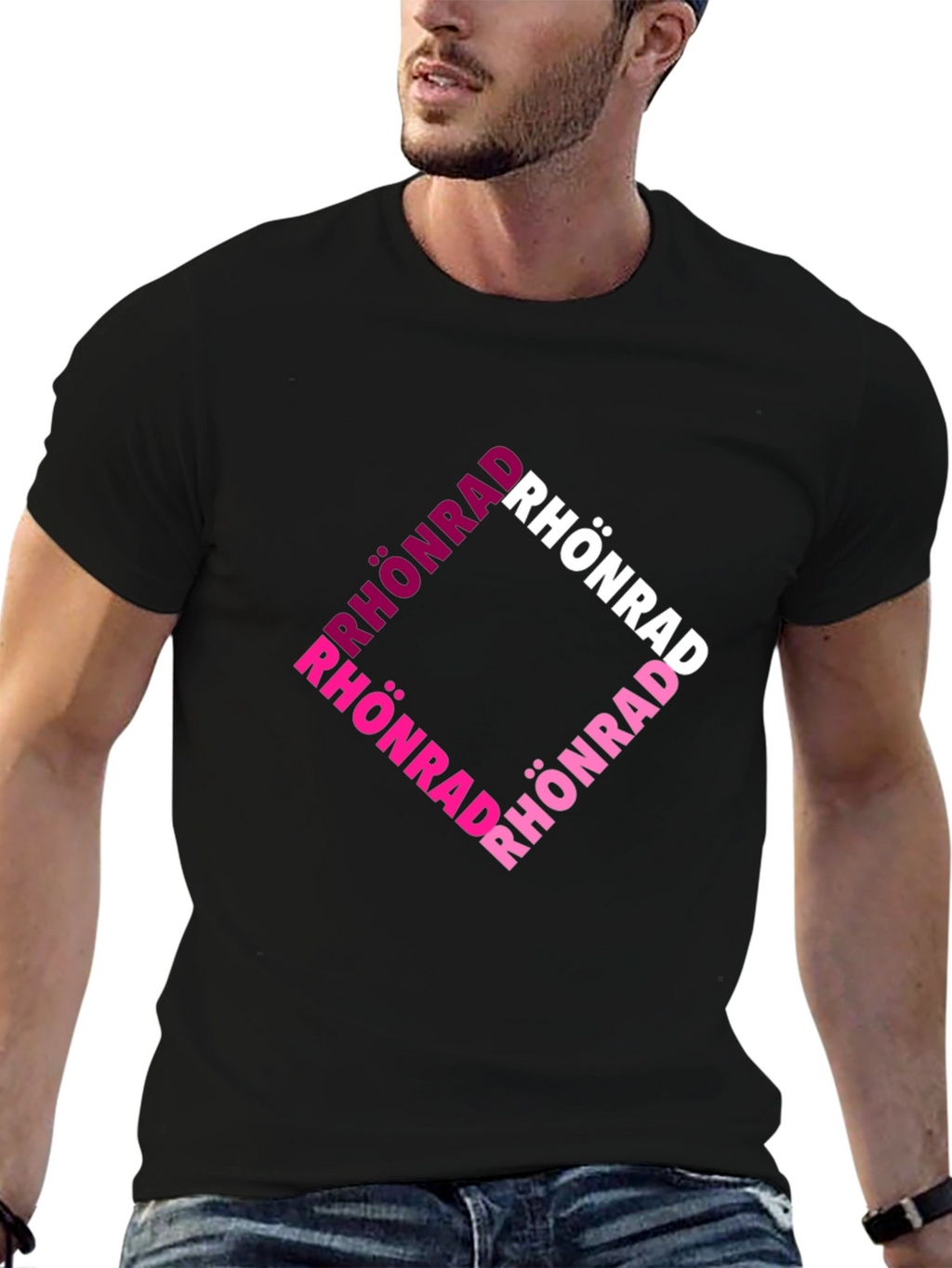 Rhonrad Graphic Tee - Black