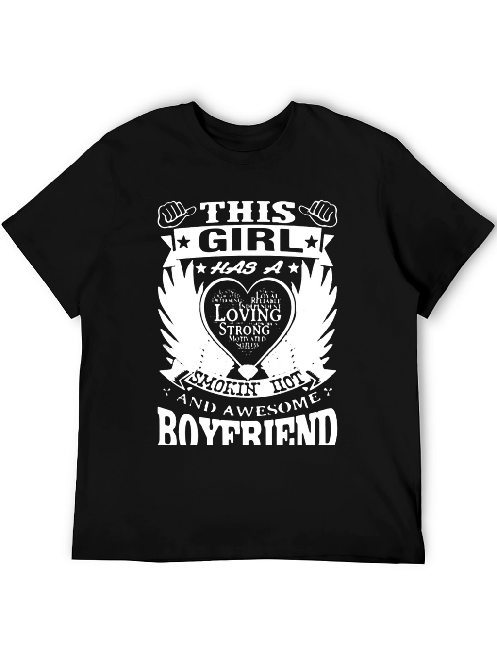 Funny Boyfriend Graphic T-Shirt