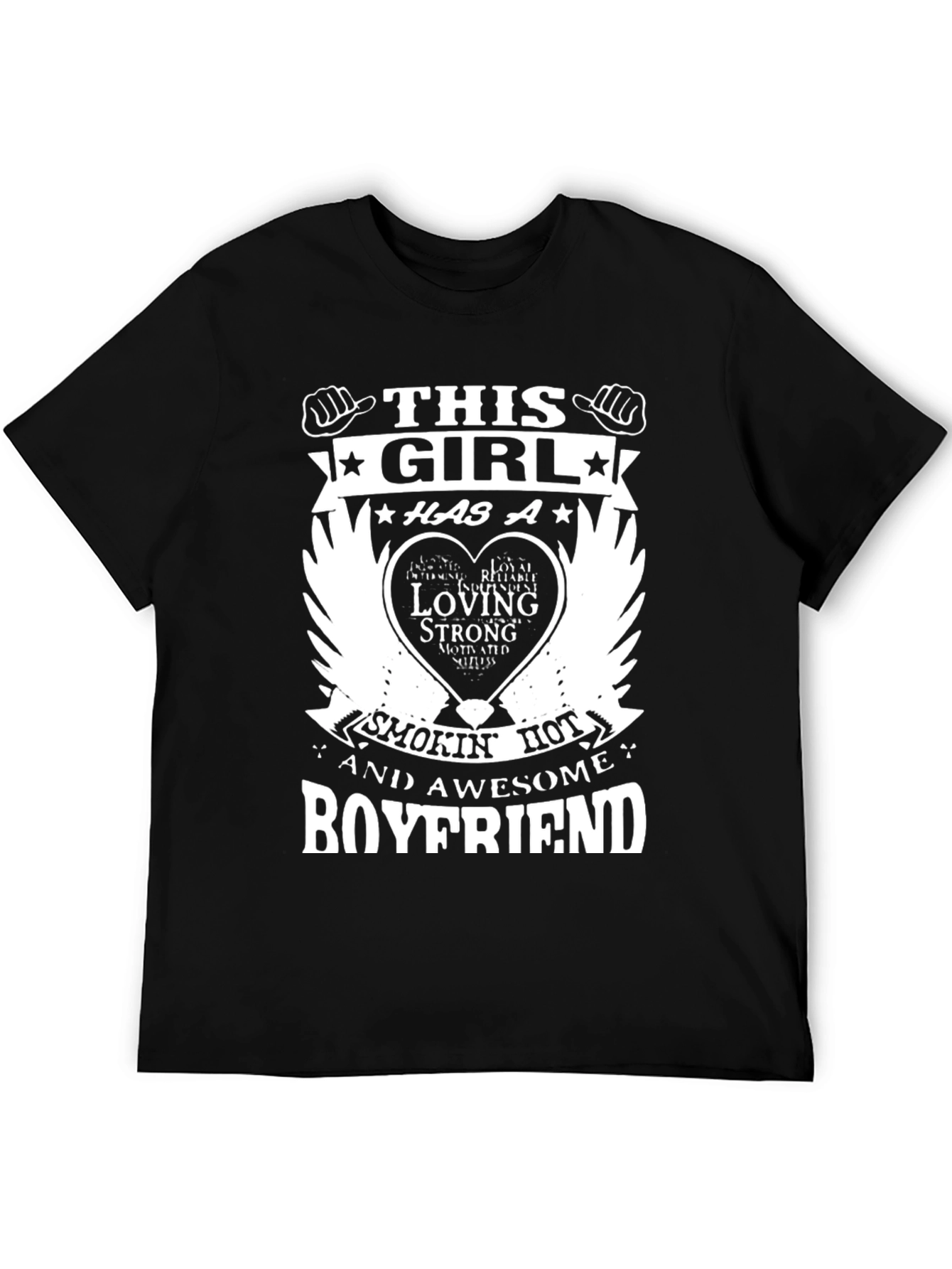 Funny Boyfriend Graphic T-Shirt