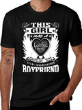 Funny Boyfriend Graphic T-Shirt