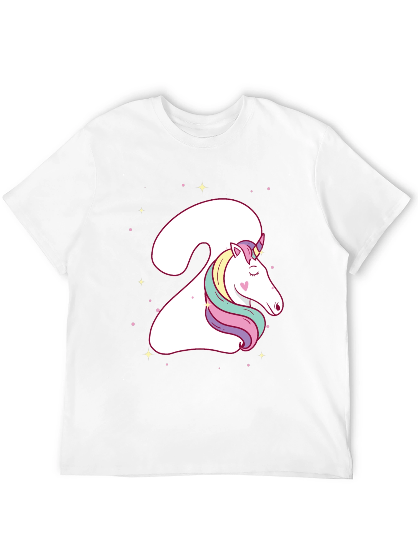 Unicorn Birthday Shirt - Number Two
