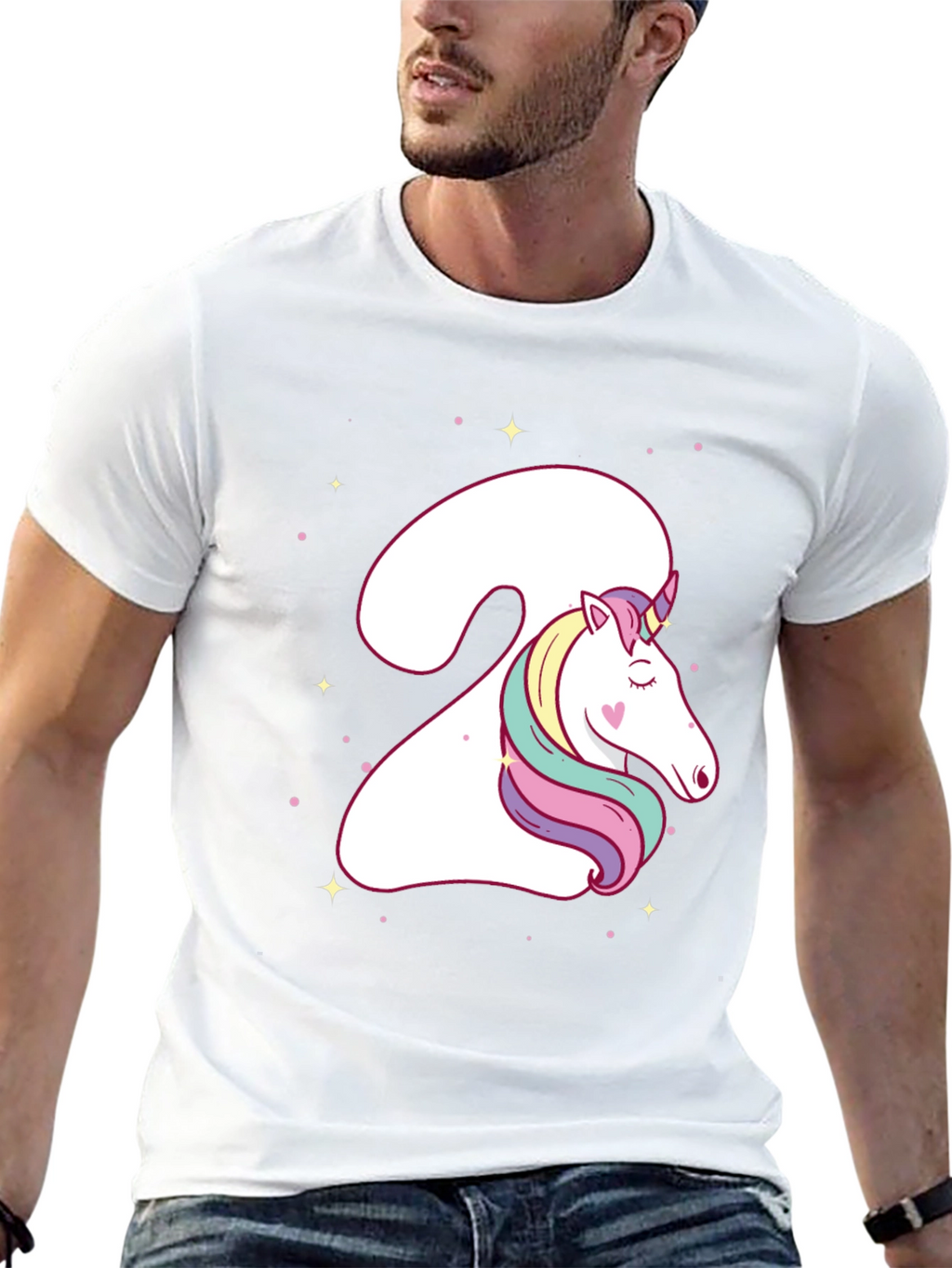 Unicorn Birthday Shirt - Number Two