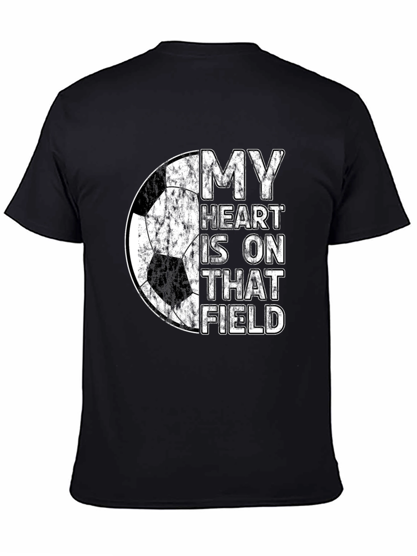 Soccer Heart T-Shirt - My Heart Is On That Field
