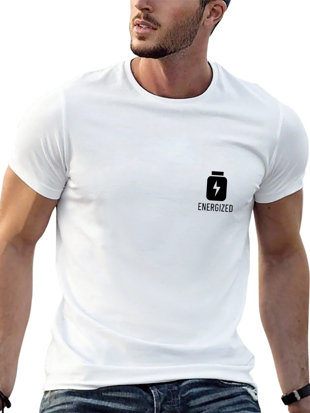 Energized Graphic T-Shirt - Black