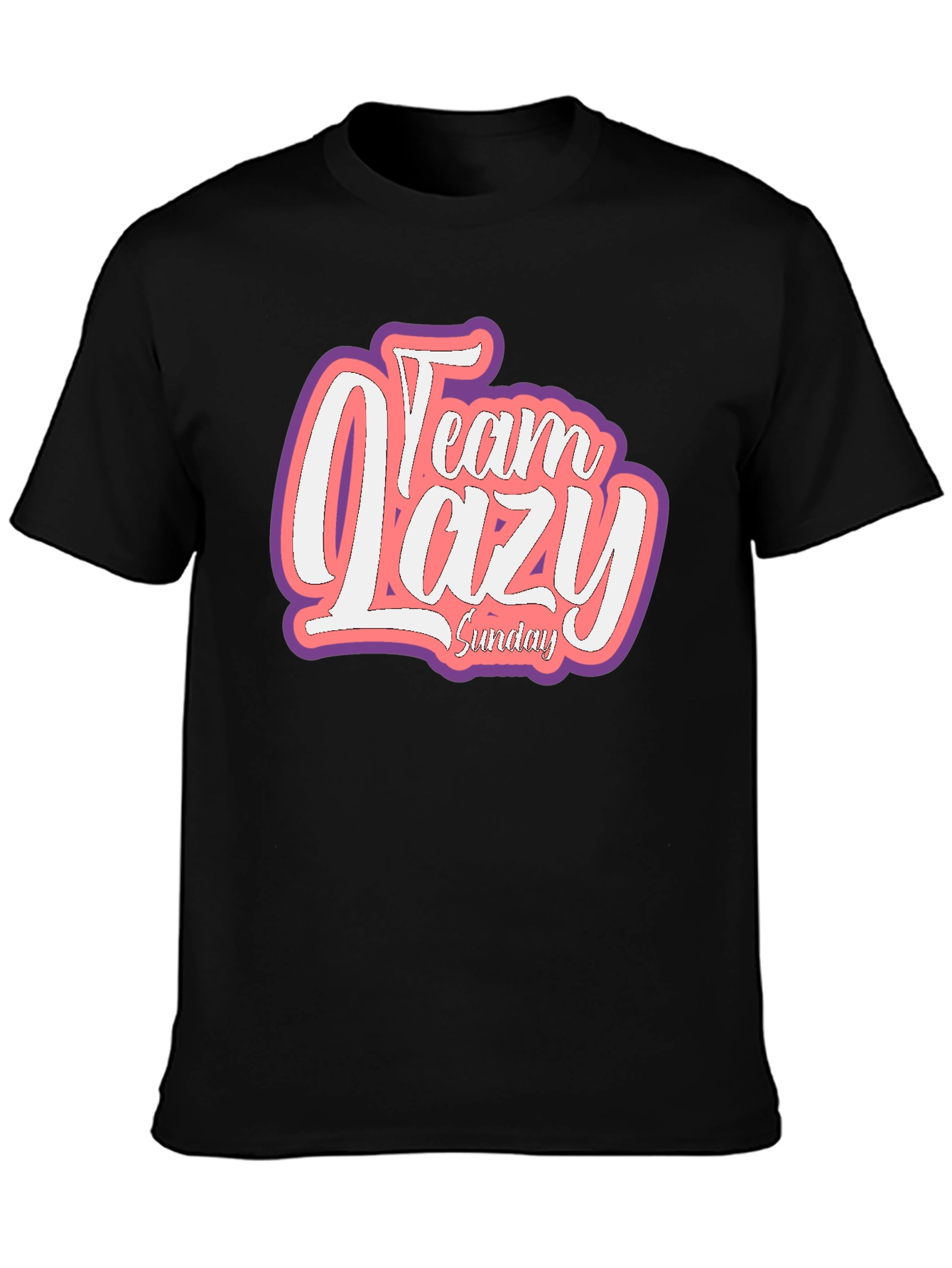 Team Lazy Sunday Graphic T-Shirt