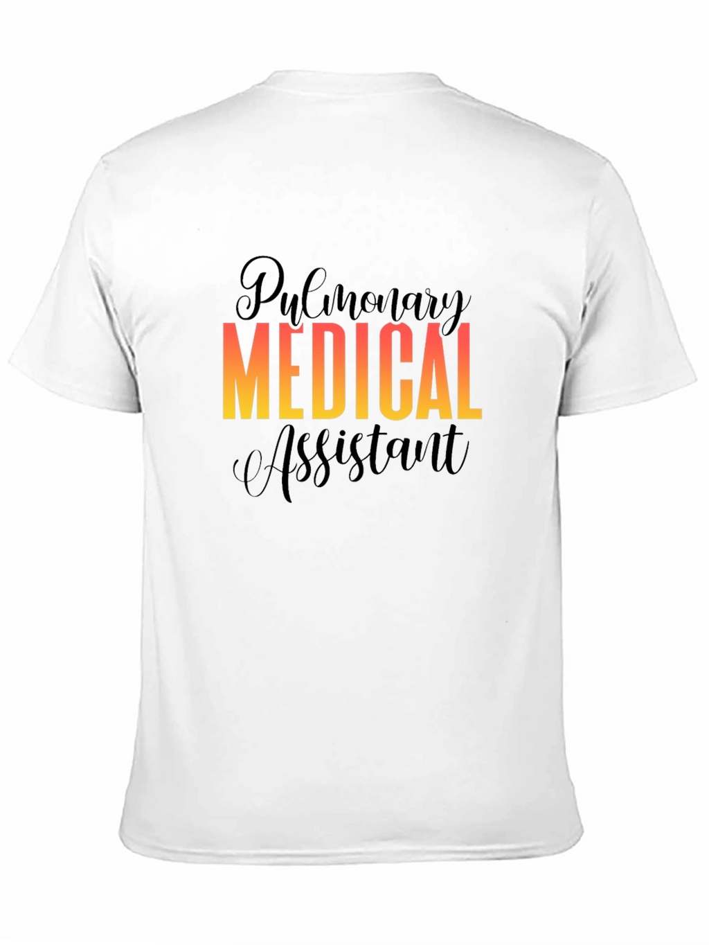 Pulmonary Medical Assistant Black T-Shirt