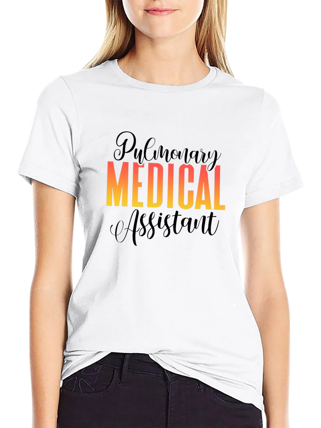 Pulmonary Medical Assistant Black T-Shirt